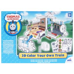 RoseArt Thomas The Tank Engine 3D Colour Your OwnTrain