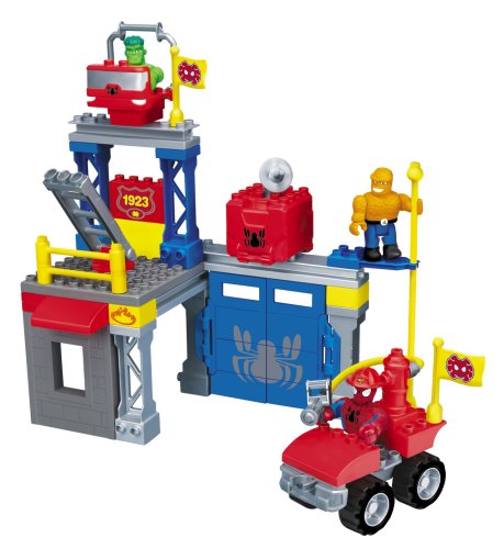 Spiderman & Friends Playset - Fire Station Rescue