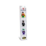 Lego Batman Magnet Set ROBIN-CATWOMAN-JOKER