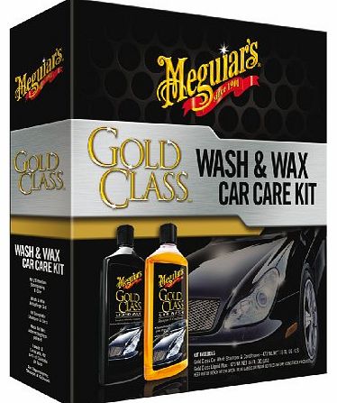 Meguiars Car Care Products Meguiars Gold Class Wash and Wax Kit