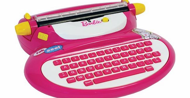 Barbie Electronic Typewriter with adapter