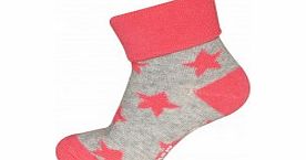 Melton Toddler Girls Stars ABS Sock L11/D5