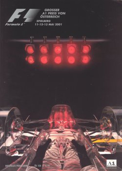 Memorabilia 2001 Austrian GP Race Programme