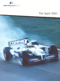 BMW Williams F1 Team 2001 Official Brochure