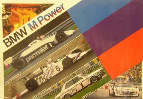BMW M Power F1-F2-Group A-Group 4 Poster