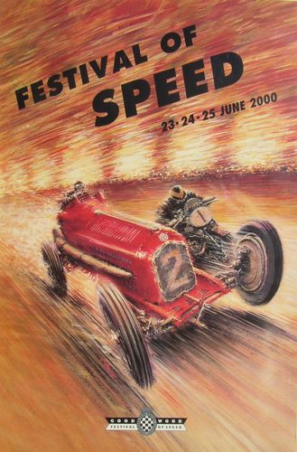 Memorabilia Posters Festival Of Speed 2000 Poster