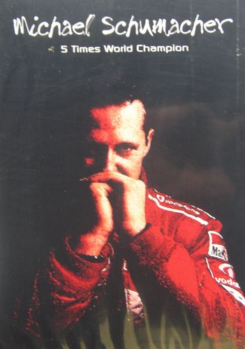 Memorabilia Posters Michael Schumacher 5 Times World Champion Poster
