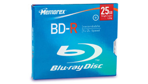 BD-DVD-R and RE, 25GB - BD-R Single 2x in Jewel Case