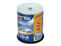 CD-R Media 80Min 700Mb 100 pack