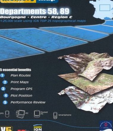 Memory-Map Memory Map Bourgogne Central Region C (PC)