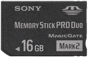 PRO DUO For Sony (Mark 2) + DUO Adapter - 16GB - Sony