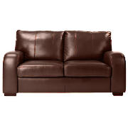 Memphis leather sofa regular, espresso