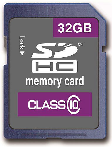 Memzi Memory Memzi 32GB Class 10 20MB/s SDHC Memory Card for RoadHawk, Astak or Super Legend HD Car Video Recorde