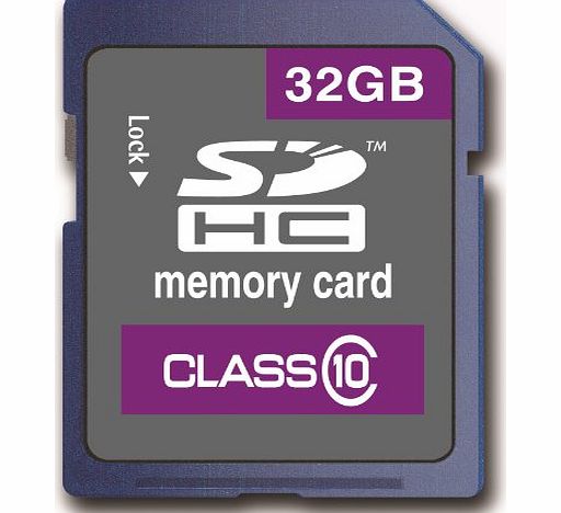 MEMZI  32GB Class 10 20MB/s SDHC Memory Card for Polaroid Digital Cameras