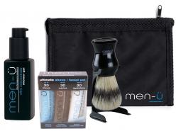 MEN-U BLACK COMPACT TRAVEL KIT (6 PRODUCTS)