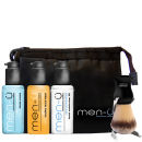men-u Premier Black Shave/Facial Kit (5 Products)