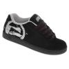 mens 07 Globe Vice Skate Shoe. Black/Silver Grey