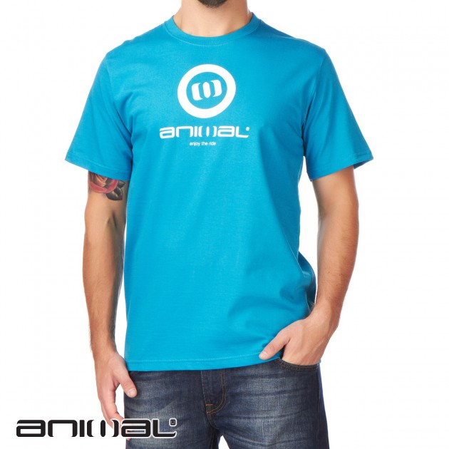 Animal Heinzel T-Shirt - Blue Jewel