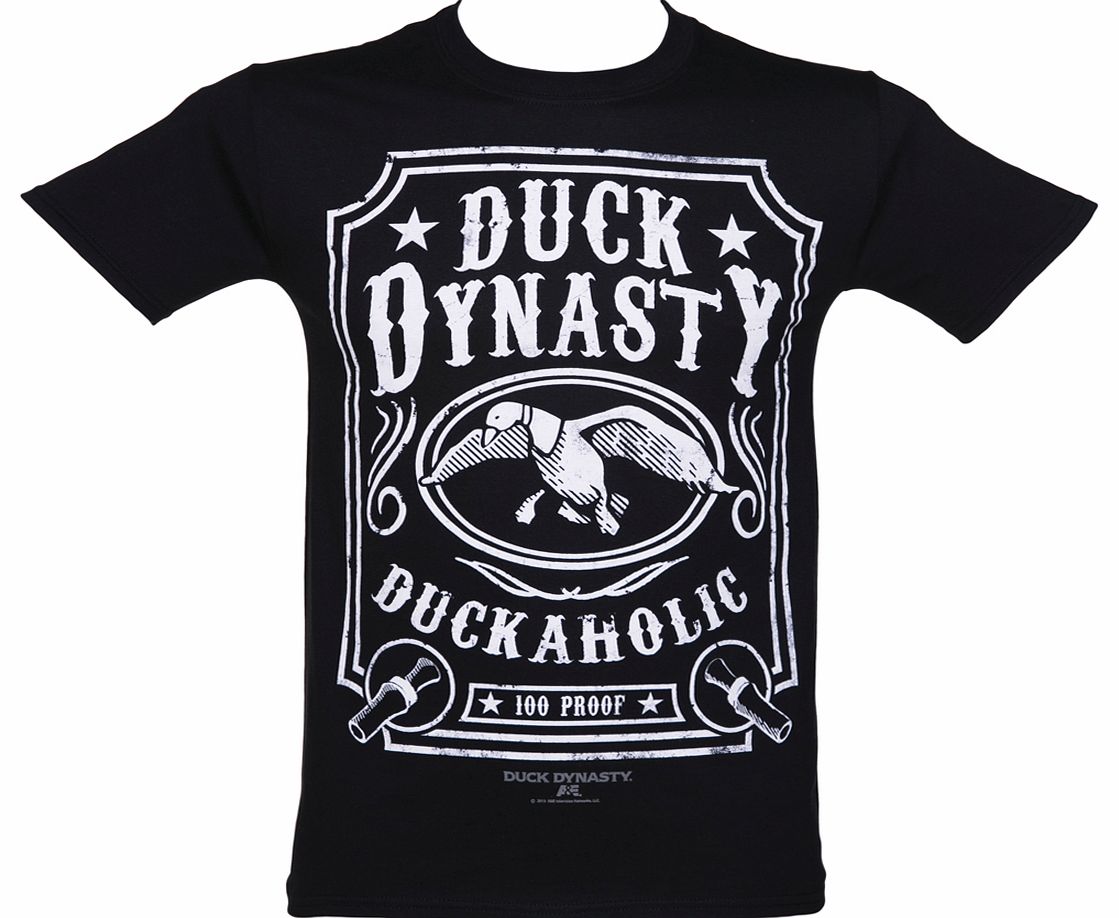 Black Duck Dynasty Duckaholic T-Shirt