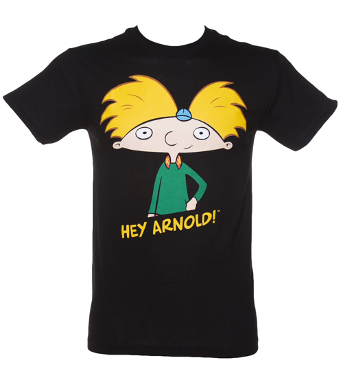 Black Hey Arnold! T-Shirt