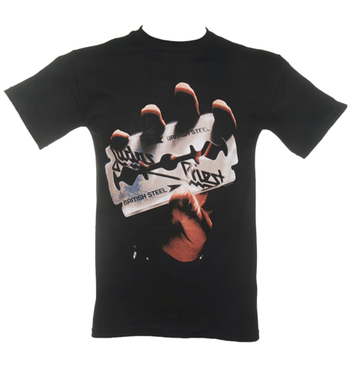 Black Judas Priest British Steel T-Shirt