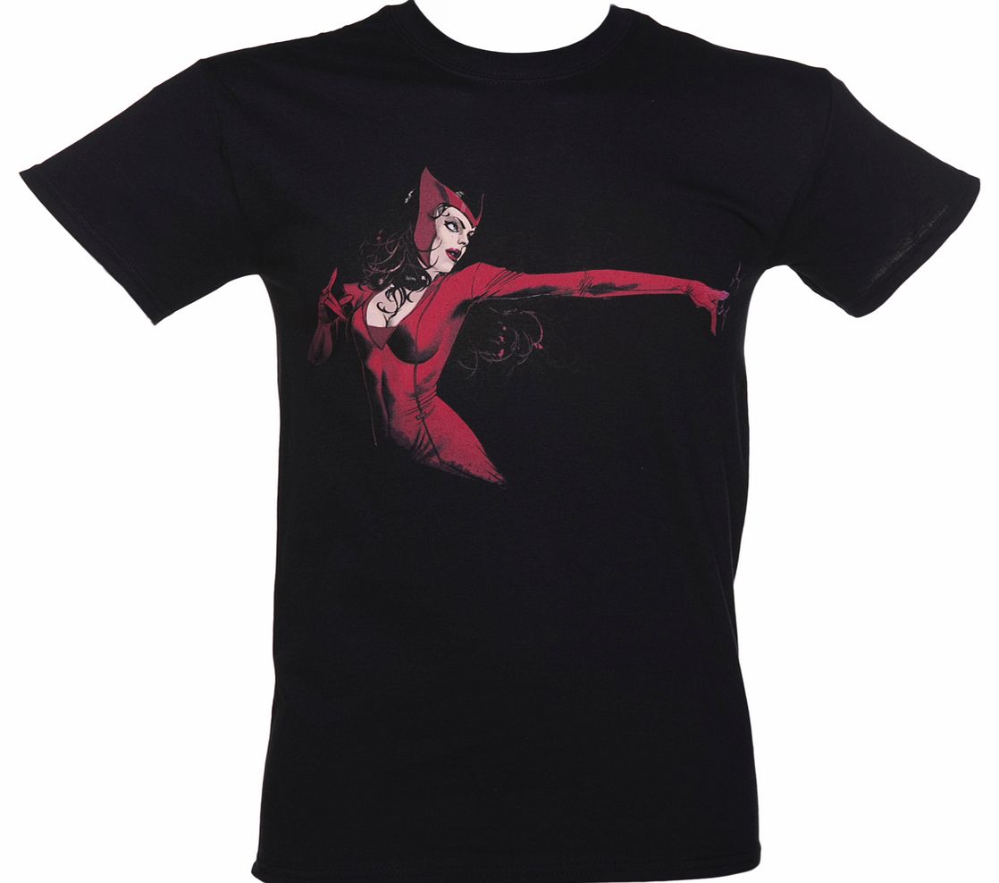 Black Marvel Scarlet Witch T-Shirt