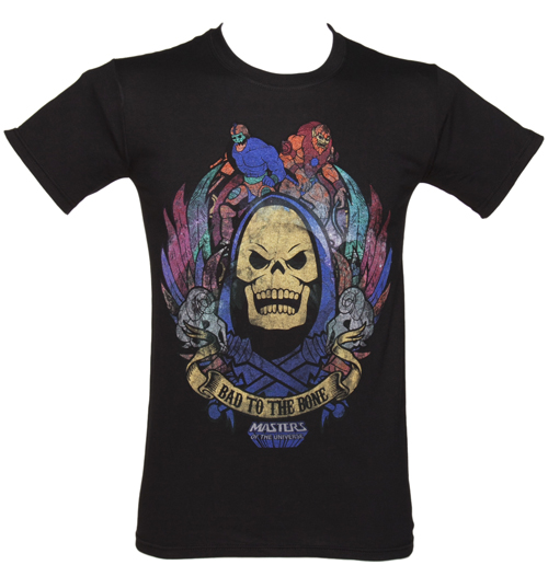 Black Skeletor Bad To The Bone T-Shirt