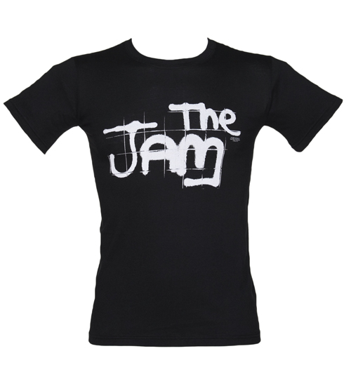 Black Spray Logo Jam T-Shirt