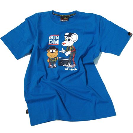 Chunk RUN DM Danger Mouse Royal Blue T-Shirt