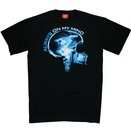Exact Science Cranium Black T-Shirt