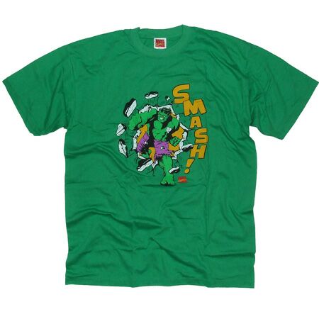 Incredible Hulk Smash Green T-Shirt