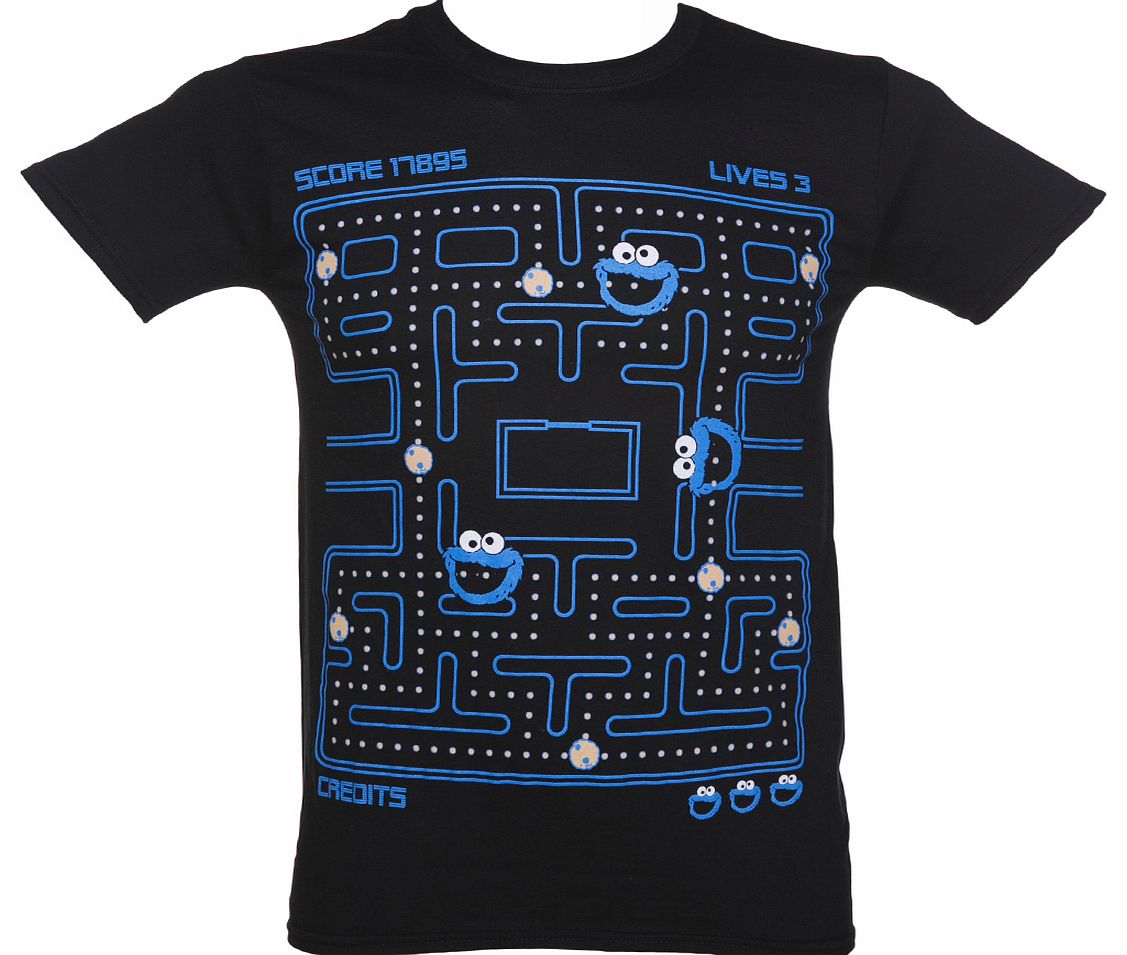 Cookie Monster Pac Man T-Shirt