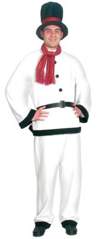 Mens Costume: Mr Snowman