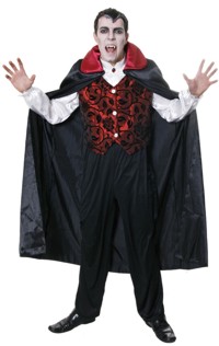 Mens Costume: Vicious Vampire