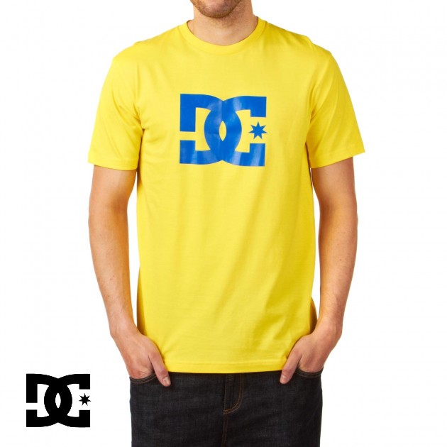 DC Star T-Shirt - Blazing Yellow/Olympian