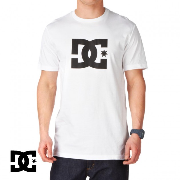 DC Star T-Shirt - White/Black