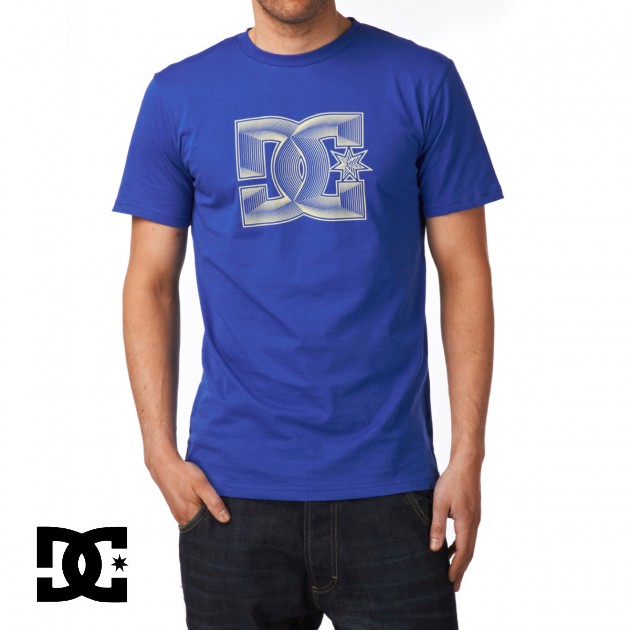 DC Vector Down T-Shirt - Olympian Blue