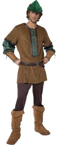 mens Deluxe Costume: Robin Hood