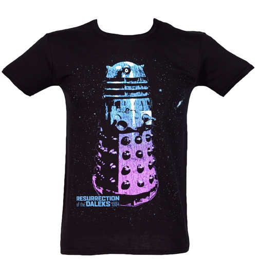 Dr Who Dalek Black T-Shirt