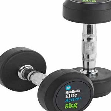 Men`s Health Fixed Weight Dumbbell - 2 x 5kg
