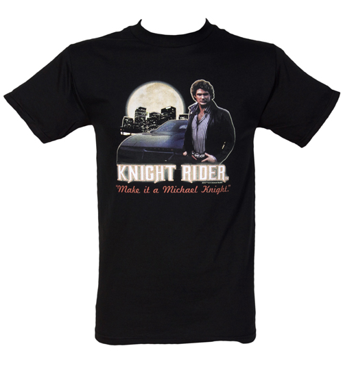 Kitt And Michael Knight Rider T-Shirt