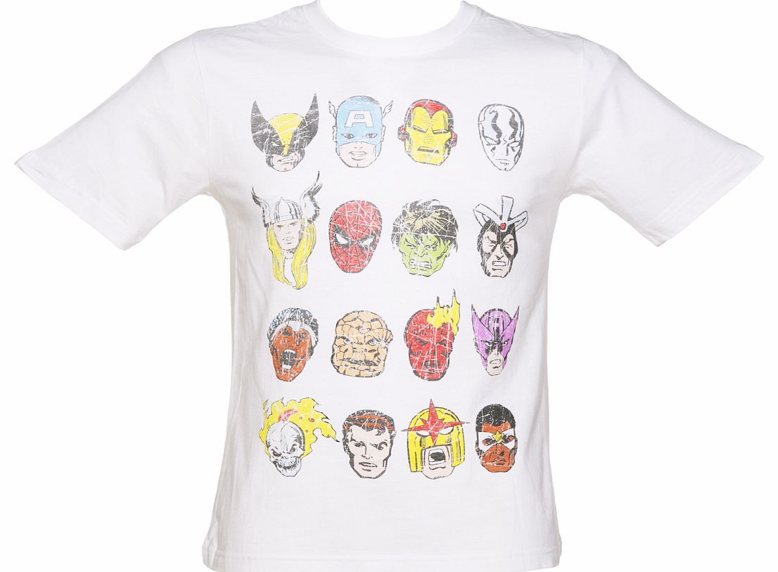 Marvel Comics Head T-Shirt
