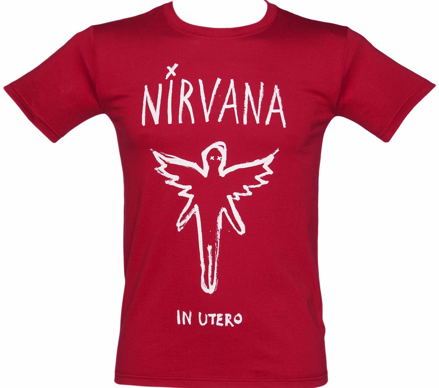 Red Chalk In Utero Nirvana T-Shirt