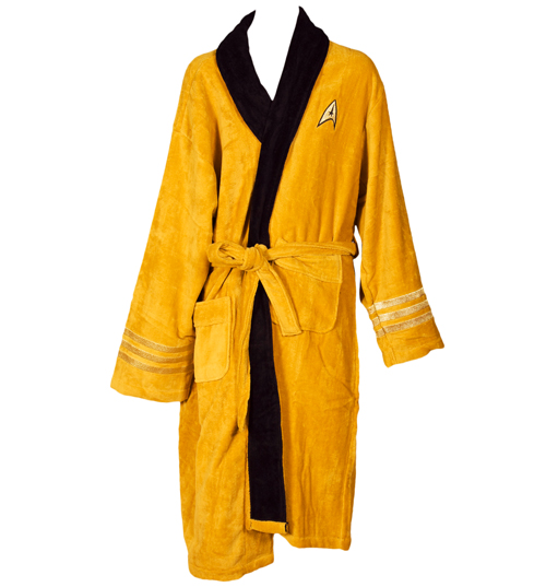 Star Trek Captain Kirk Bath Robe