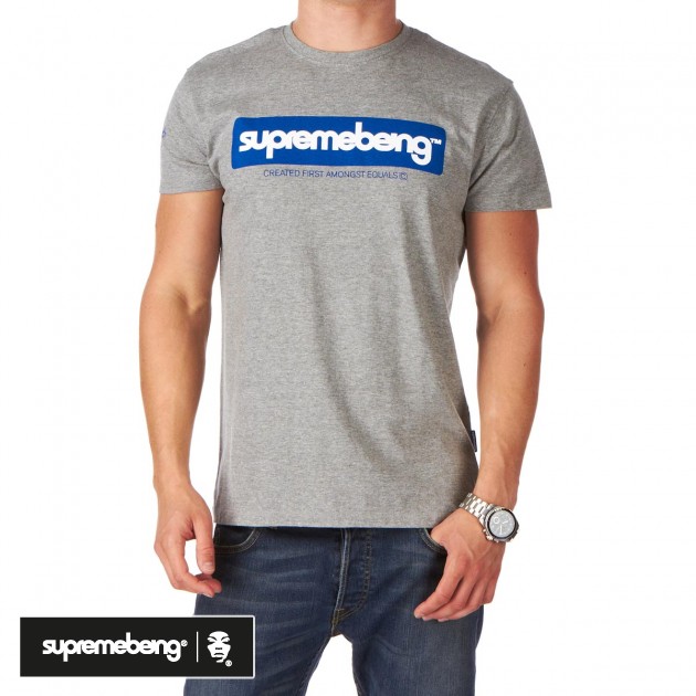Supremebeing Boxmodified T-Shirt - Grey Marl