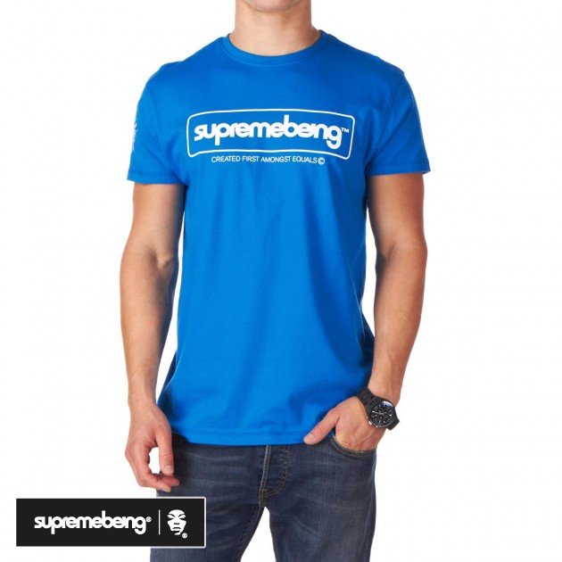 Supremebeing Boxmodified T-Shirt - Sb Blue