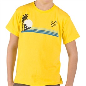 Trespass Boys Bubba T-Shirt Buttercup