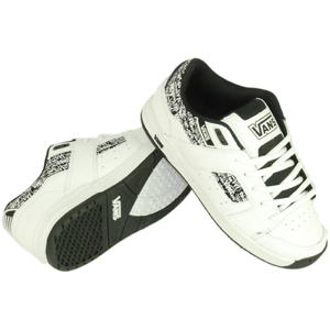 mens Vans Conspiracy Shoe. Marker White