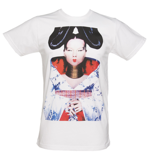 White Bjork Homogenic T-Shirt