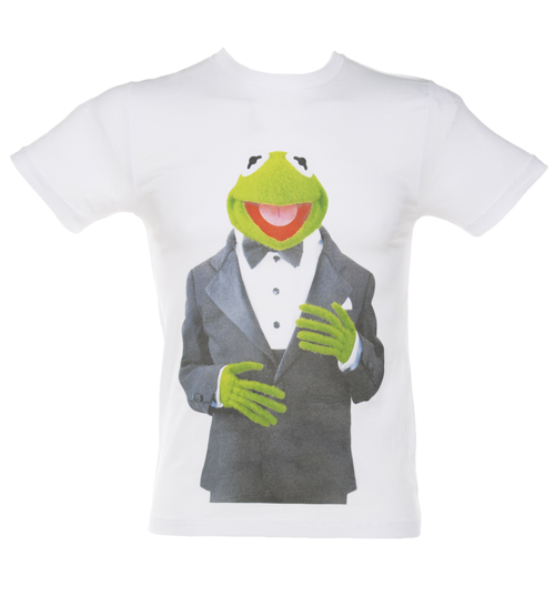 White Kermit Tuxedo T-Shirt